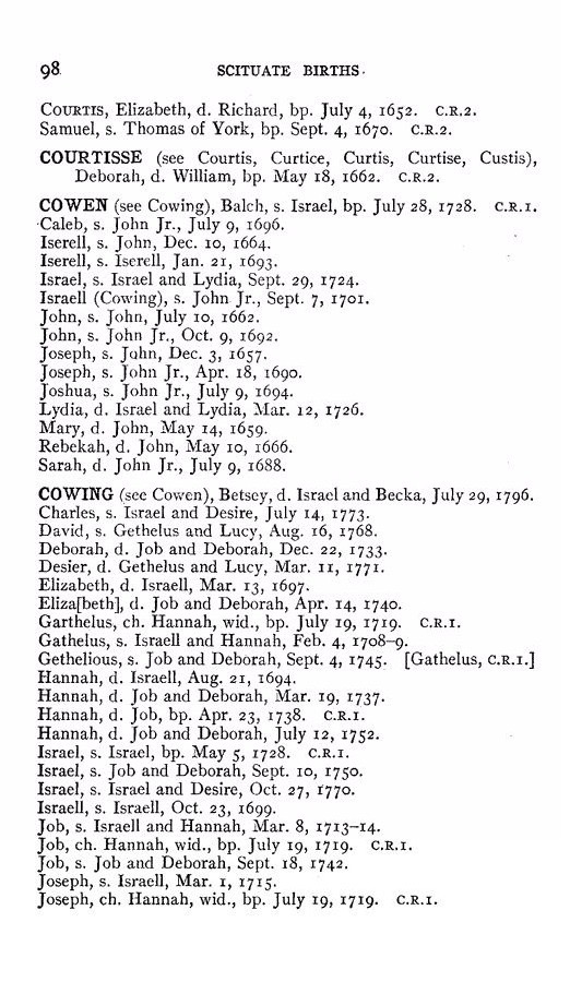 Massachusetts Vital Records to 1850 (6) 2